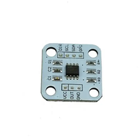 Enkoder magnetik AS5600 12-bit, modul Sensor pengukuran sudut induksi magnetik akurasi tinggi dengan keluaran standar