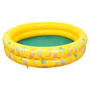 Inflatable Swimming Pool For Kids Outdoor Lawn Water Play Pineapple Design Second Ring Pool Family Use - Product Image 5