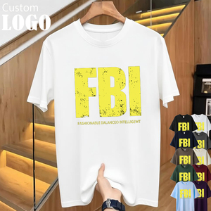 T-shirt <span class=keywords><strong>da</strong></span> <span class=keywords><strong>Uomo</strong></span> alla Moda con Stampa Personalizzata, Manica Corta, Vestibilità Ampia, Collo Tondo, <span class=keywords><strong>Abbigliamento</strong></span> <span class=keywords><strong>Online</strong></span> all'Ingrosso - Product Image 1