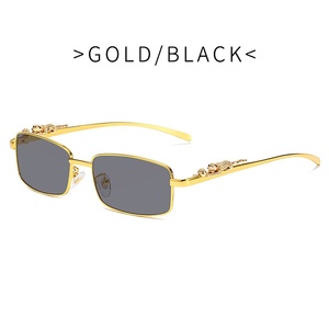 Fashion Boutique Metal Leopard Head Box Custom Leopard Head Personalized <b>Sunglasses</b> - Product Image 6
