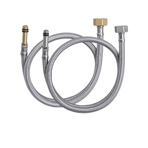 <span class=keywords><strong>Tuyau</strong></span> d'arrivée d'<span class=keywords><strong>eau</strong></span> en acier inoxydable pour robinet, flexibles d'arrivée d'<span class=keywords><strong>eau</strong></span> chaude et froide pour lavabos et éviers de cuisine, robinet pour lavabo de salle de bain - Product Image 1