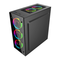 Marvsama — coque avant pour pc, interface usb 3.0, verre trempé, haute performance, étui de protection