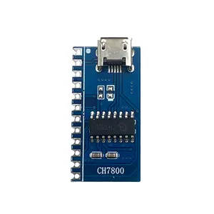 CH7800M ses modülü programlanabilir anahtar düğmesi kontrolü seri port kontrolü geniş voltaj harici güç amplifikatörü MP3 ses quali