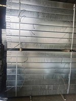 Plateau de câblage industriel perforé et ventilé en acier galvanisé à chaud sur mesure – Vente en gros directe usine OEM