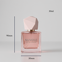 Meilleur prix pour flacons de parfum vides, flacons de parfum en verre brun de 30 ml, flacons de parfum rectangulaires de 50 ml, flacon de parfum de 100 ml avec emballage en boîte