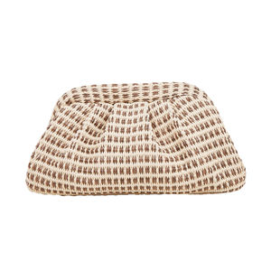 Bolso de Mano de Paja para Mujer, Bolso Bandolera Tejido de Verano para la Playa, Estilo Bohemio - Product Image 1