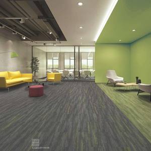 Коричневая переплетенная яркая ковровая плитка 1 м x 1 м огнестойкая для домашнего коммерческого ковра плитка - Product Image 4