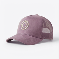 Casquettes pour hommes de haute qualité personnalisées, casquette de camionneur en daim, style A-frame, logo brodé, casquettes de baseball, gorras, fabricant