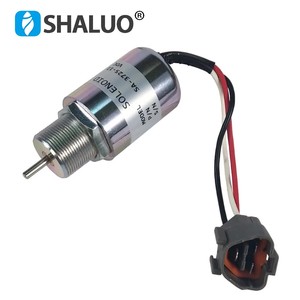 Piezas del generador DC12V interruptor de apagado del motor válvula solenoide de parada de apagado de combustible para 223D SA-3725-24 DC <span class=keywords><strong>24V</strong></span> - Product Image 3