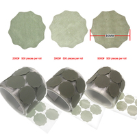 35mm * 500 pièces PSA Mini disques de papier de verre fleur détaillant le disque de ponçage de papier abrasif pour la finition de polissage de détail de Surface