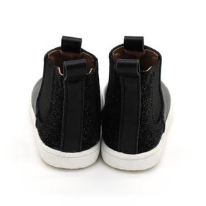 Zapatos <span class=keywords><strong>de</strong></span> moda personalizados para niños y <span class=keywords><strong>niñas</strong></span>, <span class=keywords><strong>botas</strong></span> <span class=keywords><strong>de</strong></span> cuero, color negro, <span class=keywords><strong>2022</strong></span> - Product Image 3