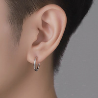 Acier inoxydable Faux Nez Anneau Printemps Hoop Clip sur Boucles d'Oreilles Septum Cartilage Lèvres Anneau Non Piercing Corps Piercing Bijoux 8-20mm