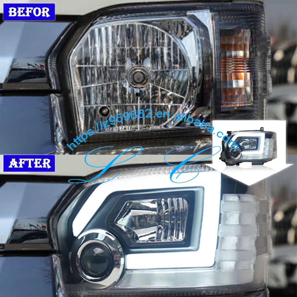 Hiace Super GL LED Head Light Lamp for Hiace Bus 2014-2018