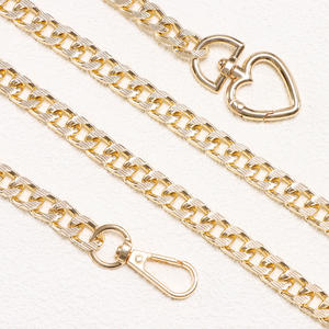 Cadena de cintura de metal dorado, cinturón de una sola capa con hebilla de corazón, cinturón de falda versátil y moderno para mujer, cinturones de boda para adultos - Product Image 2