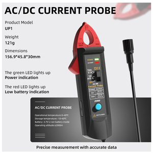 Pinza Amperimétrica TTLTES BSIDE UP1 100A con Sonda de Corriente III 600V para Uso Profesional - Product Image 4