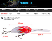 Leurre de pêche artificiel Hessen, simulation réaliste, 110 mm, 18,5 g, hameçons, accessoires, outil, réaliste pour la mer