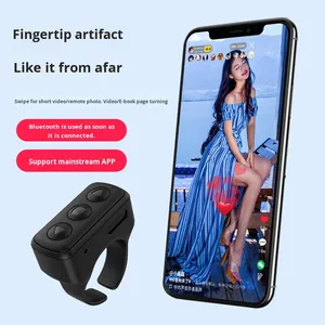 Interfaz USB <span class=keywords><strong>Android</strong></span> para <span class=keywords><strong>Bluetooth</strong></span> 5,0 Control remoto Foto Selfie Dispositivo Pantalla OLED TikTok Página Flipping Liking Tool Video - Product Image 3
