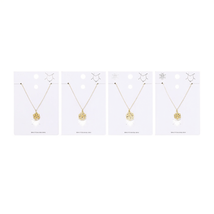 Collana con Ciondolo a Fiocco di Neve Zi, Placcata in Oro, Lega di Rame, Gioielli Minimalisti per Uso Quotidiano, Set da 12 Pezzi - Product Image 1