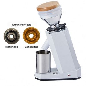 110V and 220V 40mm Titanium Conical Burr Coffee <b>Grinder</b> / Metal Coffee <b>Grinder</b> - Product Image 2