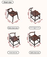 Table à thé et chaises en bois de noyer moderne, grande planche, multifonctionnelle, faite à la main, pour bureau, maison, et service de thé Kung Fu