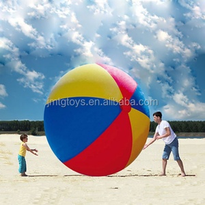Pelota de Playa Arcoíris, Pelota de Playa Inflable de Estilo Tradicional, Juguetes para Piscina, Pelota Grande, Pelota de Playa Promocional con Impresión, Juguete Deportivo de PVC - Product Image 1