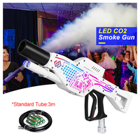 Pistolet à fumée CO2 RGBW SHTX à prix réduit pour effets de scène, soirées disco, mariages, pistolet à jet CO2 numérique LED RGB 20W