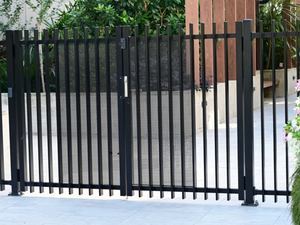 Suministro directo de fábrica Paneles de valla de <span class=keywords><strong>metal</strong></span> de persiana de aluminio de alta calidad para jardín al aire libre - Product Image 2