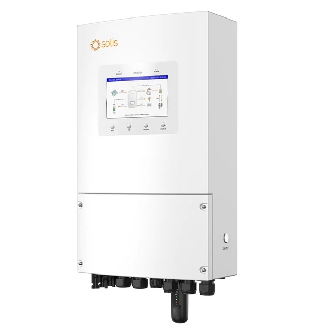In Stock S6 Series Solis Brand S6-EH1P6K-L-PLUS Hybrid Inverter 6KW Solar Storage System with Battery