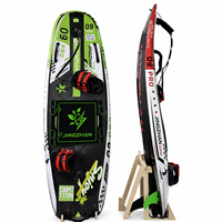 Planche de surf électrique Jet Surfboard 15KW 65KMH haute puissance en fibre de carbone 72V pour adultes, sports nautiques, course et divertissement
