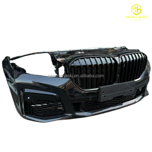 Convient aux pare-chocs des véhicules <span class=keywords><strong>BMW</strong></span> 740, 750, <span class=keywords><strong>760</strong></span> G12, avec phares avant. Ensemble de pare-chocs complet par Gashan. - Product Image 3