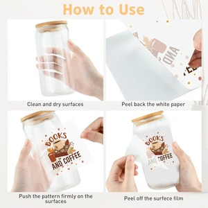 Cupswraps16oz GentleWhispersMotherly Love Homies Dtf Cup Wraps Vintage Family Bond Aesthetics Dtf Uv Transfer Stickers Wholesale - Product Image 5