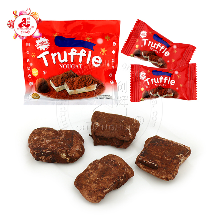 Truffle Chocolate Coated Cassava Pearl Bubble