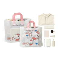 Sac cadeau en plastique OEM ODM recyclable pour salon professionnel, stock disponible, directement de l'usine