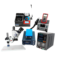 Kit de base Kaisi Sugon : Fer à souder, outils de réparation mobiles et machines, alimentation CC Sugon 3005PM, microscope TX-350E