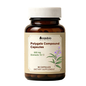 Capsules personnalisées de complexe Polygala : Formule naturelle pour la santé cérébrale – Service OEM/ODM de marque privée haut de gamme - Product Image 1