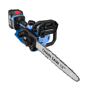 Sierra Eléctrica Inalámbrica de 12 Pulgadas, Sierra de Alta Velocidad, Sierra de Mano Pequeña para el Hogar, Sierra Eléctrica Recargable de Litio para Cortar Madera - Product Image 1