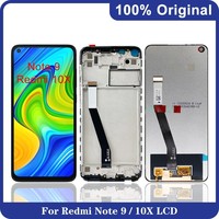 Kit de Pantalla para Redmi Note 9/10x, Pantalla de 6.53 Pulgadas Compatible con 5G, Incluye Ensamblaje de LCD Interno y Externo, 1 Año de Garantía
