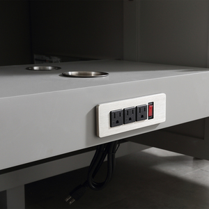 Mueble de baño de alta gama de 60 pulgadas con lavabo individual de cerámica y características resistentes al agua. - Product Image 6