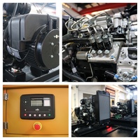 Groupe électrogène Per kins à réservoir de carburant de grande capacité 16kW 20kW 40kW 80kW 50kVA 100kVA pour centre de données, puissance de secours