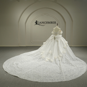 Gt26027 Exquisite Tailored Wedding Dresses Ball Gowns Rhinestone <b>Sequins</b> Embroidery Vintage Vestido De Noiva Jancember - Product Image 4