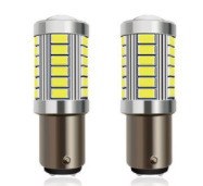 Carolyn T10 1156 1157 BAU15S PY21W 7507 LED 전구 자동차 턴 신호 라이트 앰버 오렌지 조명 화이트 레드 블루 브레이크 라이트 33SMD - Product Image 6