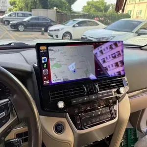 08-22 cho TOYOTA LAND CRUISER lc200 tất cả-trong-một 17inch điều hướng toàn cảnh Hình ảnh máy lớn điều khiển trung tâm Màn hình Carplay - Product Image 5