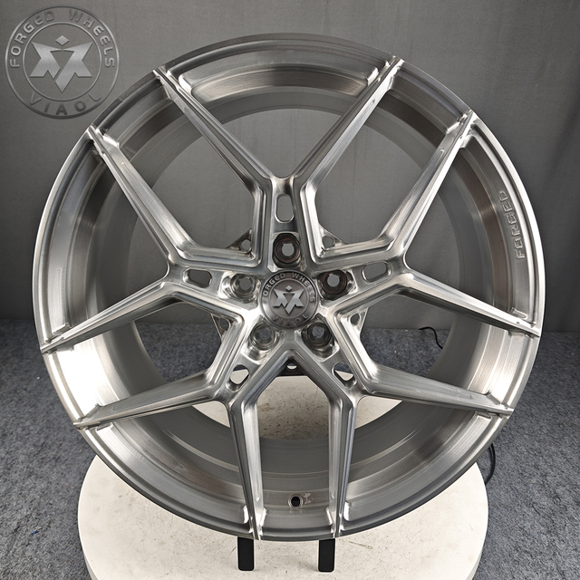 Viaol New Brushing Deep Concave Custom Forged Aluminum Alloy Car Wheels 18-22 Inch ET10-50mm 5x114.3/112/110/120 for Model Y