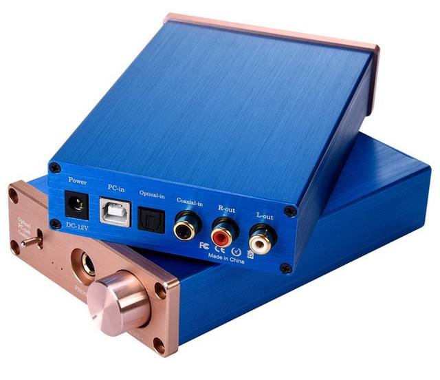 USB/Optical/Coaxial  Digital Audio Amplifier DAC Decoder