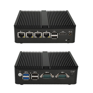 เราเตอร์ไฟร์วอลล์ PfSense รุ่นที่ 12 N150 พร้อมพอร์ต LAN 2.5G จำนวน 4 พอร์ต I226, หน่วยความจำ DDR4, NVMe, พอร์ต USB 6 พอร์ต, มินิพีซีไฟร์วอลล์แบบไม่มีพัดลมสำหรับอุตสาหกรรม - Product Image 1