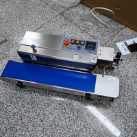 Machine de scellage horizontale en acier inoxydable FR770 avec injection d'azote pour les chips, le pain, les biscuits et les sachets en aluminium