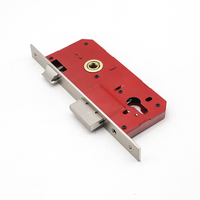 Livraison rapide, personnalisation des couleurs, corps de serrure de porte Mortosie 8545 rouge, surface SS201