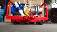 Palans électriques à câble de 500 kg de style italien, 220V/380V avec roues métalliques, télécommande sans fil en option