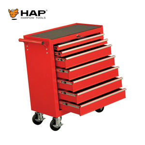 7 दराज टूल बॉक्स रोलर कैबिनेट मैकेनिक टूल कार्ट कार्यशाला ट्रॉली - Product Image 4