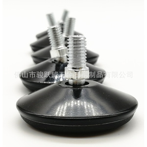 Patas Ajustables Negras de 50 mm de Diámetro, Patas para Muebles de Plástico y Metal, Resistentes - Product Image 5